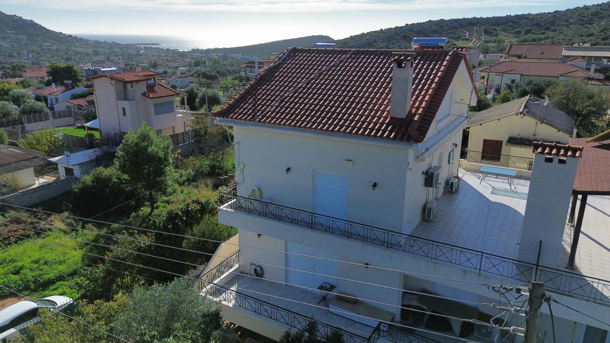 Apartment Beautiful Maisonette With A View To The Mountains And The Sea Agia Marina (Attica)